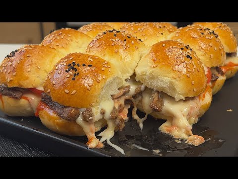 Og’zizda mazasi qolishi aniq! Mini burgerchalar / Мини Бургеры! Ваши дети будут в восторге