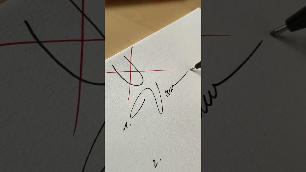How To Sign The Letter U 