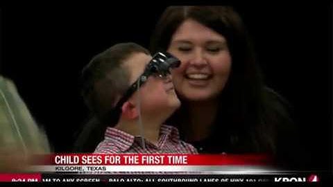 4-Year-Old Boy Sees For The First Time