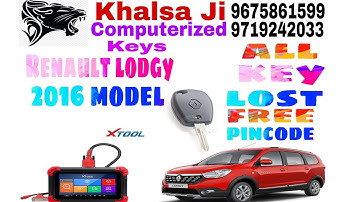 #renault #lodgy #rxz #free #pincode 2016 #model #key #programming & #remote #match By #xtool #pad1🔥💯