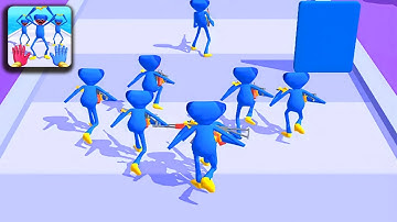 Poppy Huggy Run 🧸🔫 Max Level Game All Levels Android Gameplay Trailer NEW