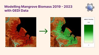 Modelling Mangrove Biomass 2019 - 2023 with GEDI Data using Google Earth Engine