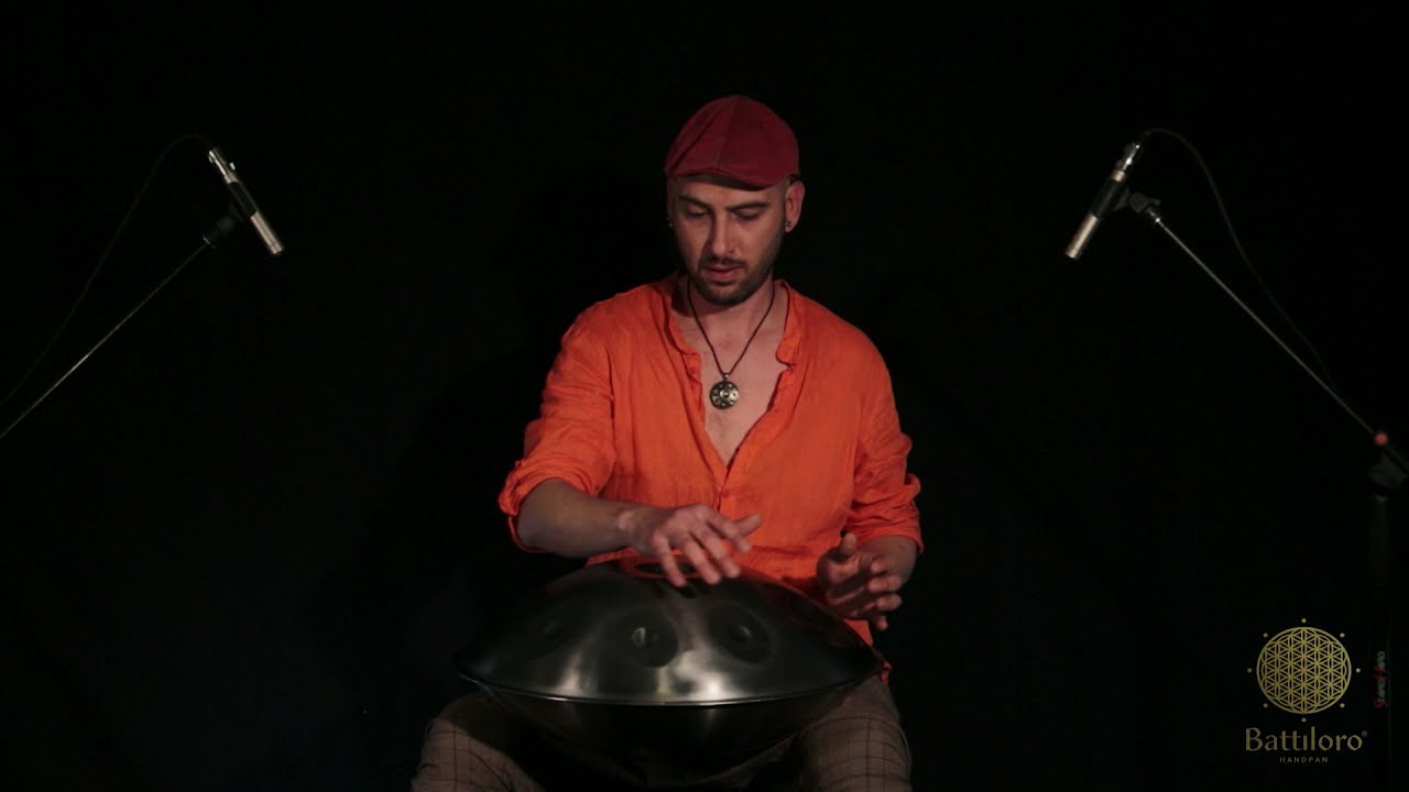 BATTILORO HANDPAN: D major 432 Hz - Selene - Andrea Siecola