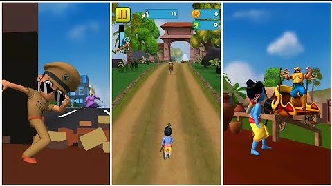 LITTLE SINGHAM vs LITTLE KRISHNA vs LITTLE RAM - GAMEPLAY WITH MUSIC 2020