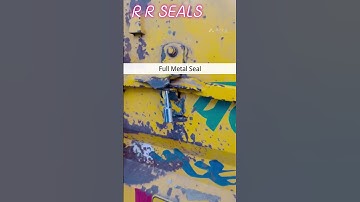 One time lock container seal