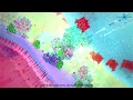 Immune checkpoint 3D medical animation