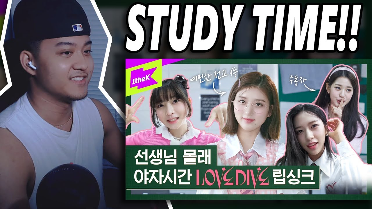 IVE - Another Peaceful Late Night Study Time @ 1theK | REACTION