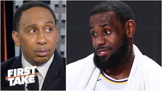 Stephen A. reacts to Danny Green suggesting LeBron may skip the start of the season | First Take