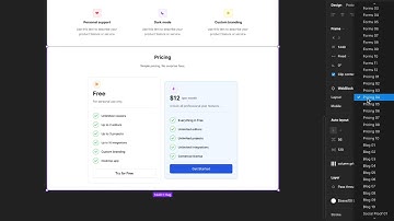 Designing a Website with Dark Mode in Figma in under 2 mins.