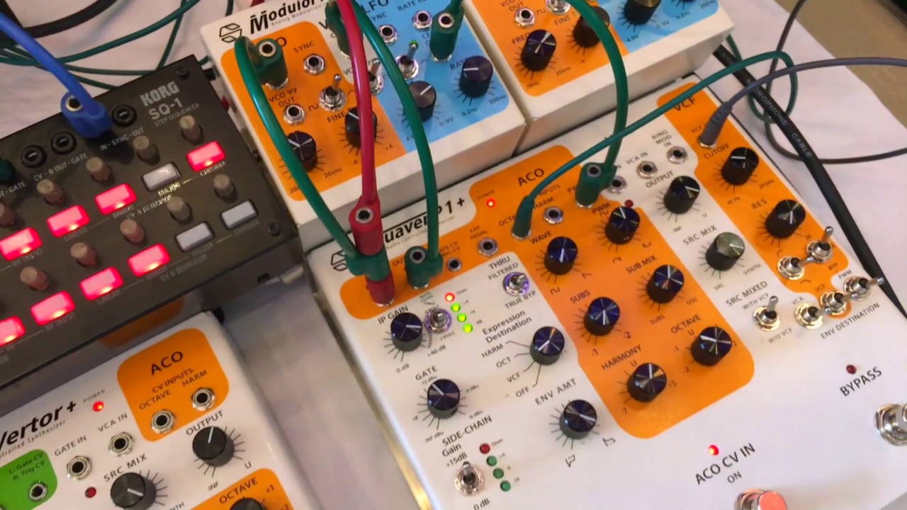 Sonicsmith Squaver P1+, Converter+ & Modulor A1 - Superbooth 2018