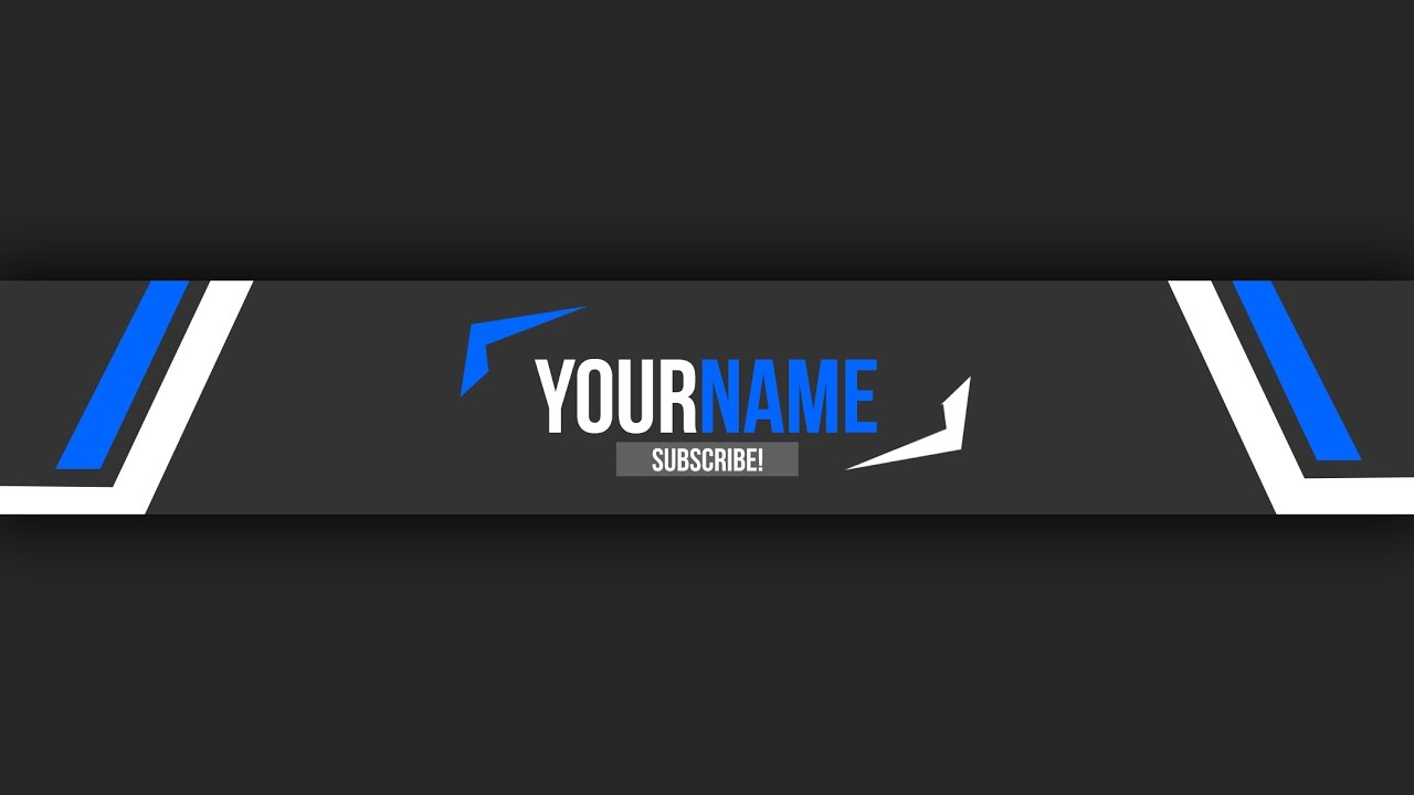 Free Youtube Banner Template 10 Photoshop Tutorial Youtube