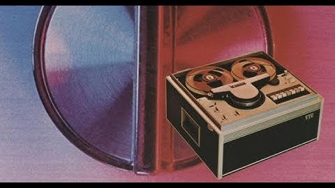 Time Lapse VTR Sanyo Reel to Reel Video Tape Recorder