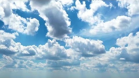 Moving Clouds Background Video|| Blue Sky And Cloud|| Fast Running Clouds Video