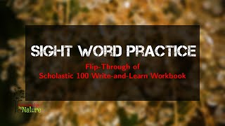 Scholastic 100 Write-and-Learn Sight Word Practice Pages || Homeschool Curriculum {Grades K-2}