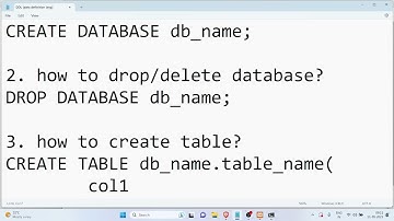 php & mysqli in hindi  - mysql and mariaDB  - DDL and DML command with example