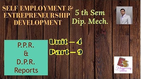 SEED Unit-4 Part-9 PPR & DPR  By P. N. Chhaniyara