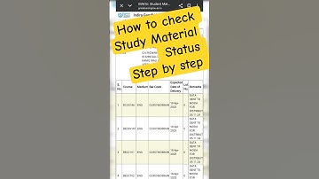 How to check IGNOU Study Material Status | Book Status kaise dekhe |#ignou#ignoustudymaterial