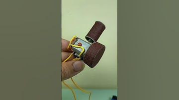ELECTRONIC CIRCUIT OF RUST REMOVING MACHINE USING TAMIYA DYNAMO