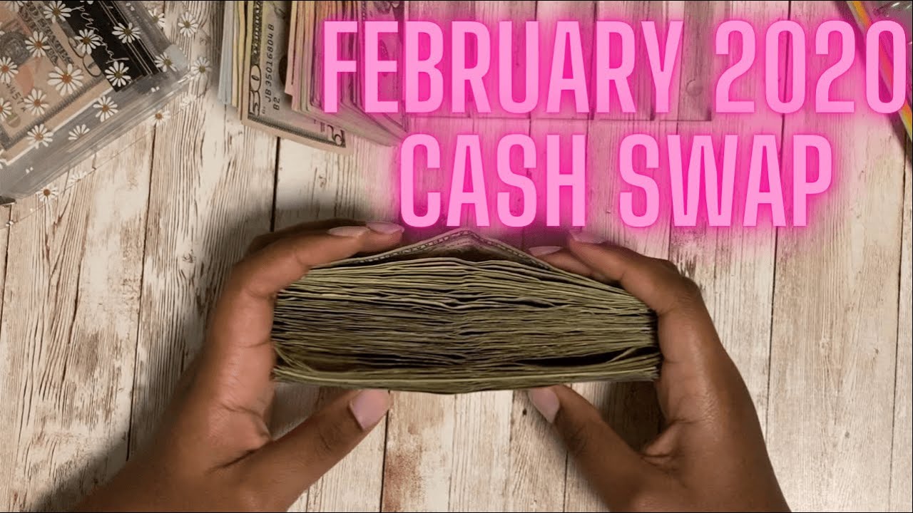 Count Money With Me February CASH SWAP Sinking Funds YouTube