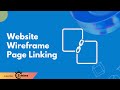 Web Design Page linking - Basic Prototyping in Wireframe Design