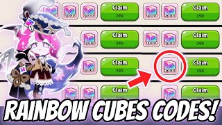New Rainbow Cubes Codes Everyone