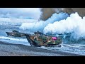 Korean amphibious assault vehicles kaav landing operation