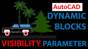 AUTOCAD DYNAMIC BLOCKS VISIBILITY PARAMETER
