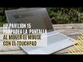 HP Pavilion 15 - Pantalla parpadea al mover el touchpad