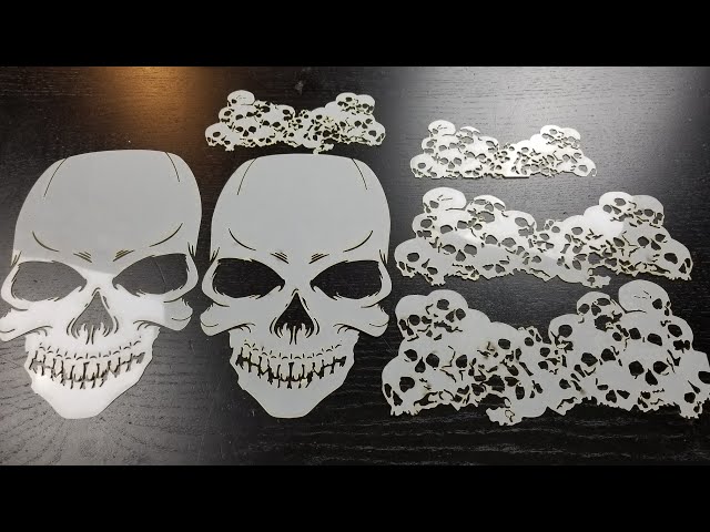 Wicked Airbrush skull Stencil Templates | How To Use Airbrushing Stencils - YouTube wicked-airbrush-skull-stencil-templates-how-to-use-airbrushing-stencils-youtube