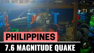 Magnitude 7.6 Earthquake in Philippines, Mindanao - Dec. 2, 2023 COMPILATION