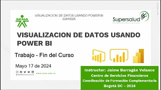 Visualizacion con Power BI  SuperSalud Grupo Mañana (17may24)