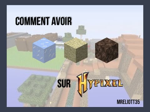 Comment Avoir Glace, Sable, Soulsand Skyblock Hypixel [FR]