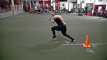 Combine Training /         L Drill ( 3 Cone)