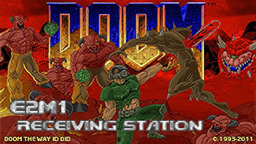 Doom the Way id Did - E2M1: Receiving Station (100%) [DOSBox]