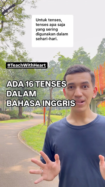 Cara pakai 5 tenses dasar dalam 20 detik #bahasainggris