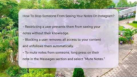 How To Stop Someone From Seeing Your Notes On Instagram? - Everyday-Networking