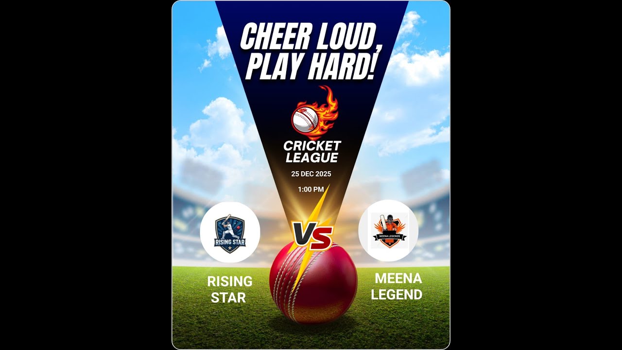 🔴LIVE || DAY- 1|| TPL-4 ||RAVI GROUND || RISING STAR V/S MEENA LEGEND || 