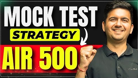 Best Mock Test series  : JEE Main 2025 | IIT Motivation & Strategy