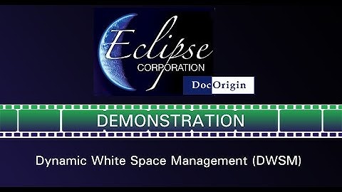 Dynamic White Space Management