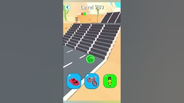 Shape Shifting 2 Gameplay Master Level#789  iOS, Android Games Car Racing #virlashort #shapeshifting