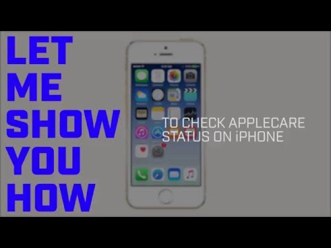 How do I check if my iPhone is still covered by AppleCare