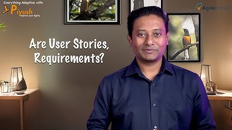 Are User Stories, Requirements?