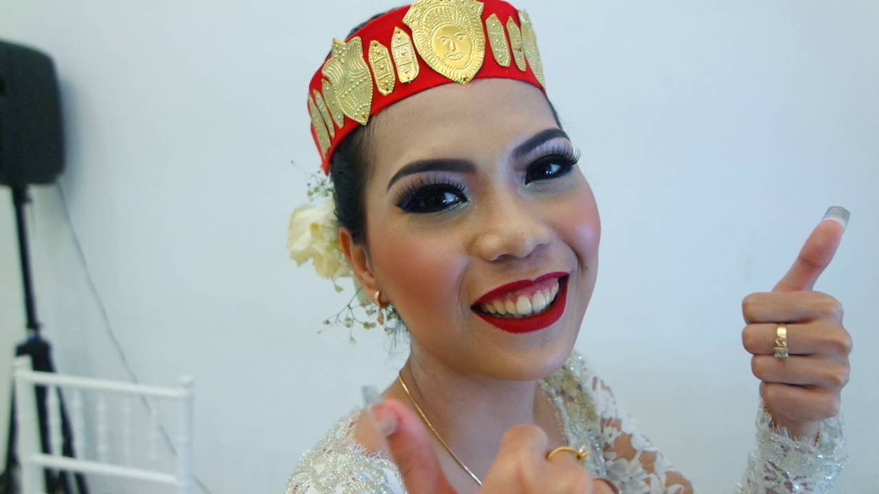 Makeup Pemberkatan Nikah Adat Batak Indonesia Aldo Akira YouTube