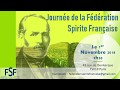 Journe de la fdration spirite franaise  activits ralises en 20172018