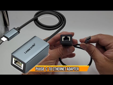 USB C to Ethernet Adapter