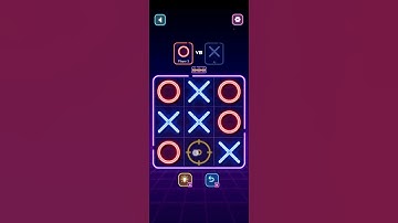 tic tac toe glow | gameplay part 2@Shafayatgz​