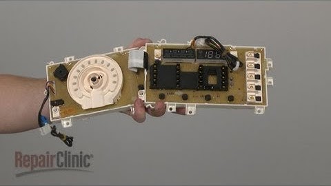 LG Front Load Washer Control/Display Board #EBR60545904
