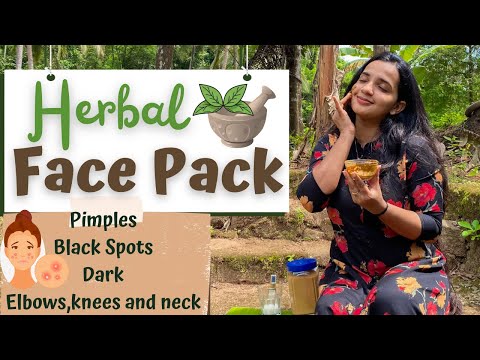 Ayurvedic Face pack for Soft and Glowing Skin | Removes Pimples,Dark Spots,Dark