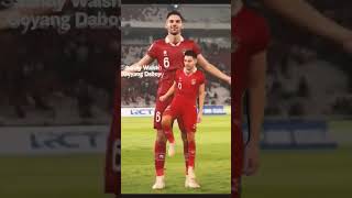 Sandy Walsh Ikut Goyang Daboy timnasindonesia sandywals goyandaboy