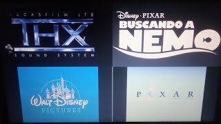 THX Tex 1 EX/Spanish title card/Disney/Pixar (2003)